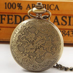 Montre gousset style steampunk avec savonnette