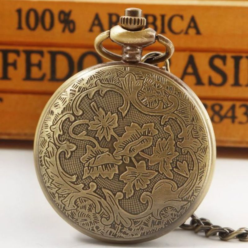 Montre gousset style steampunk avec savonnette