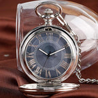 Montre Half Hunter de poche steampunk