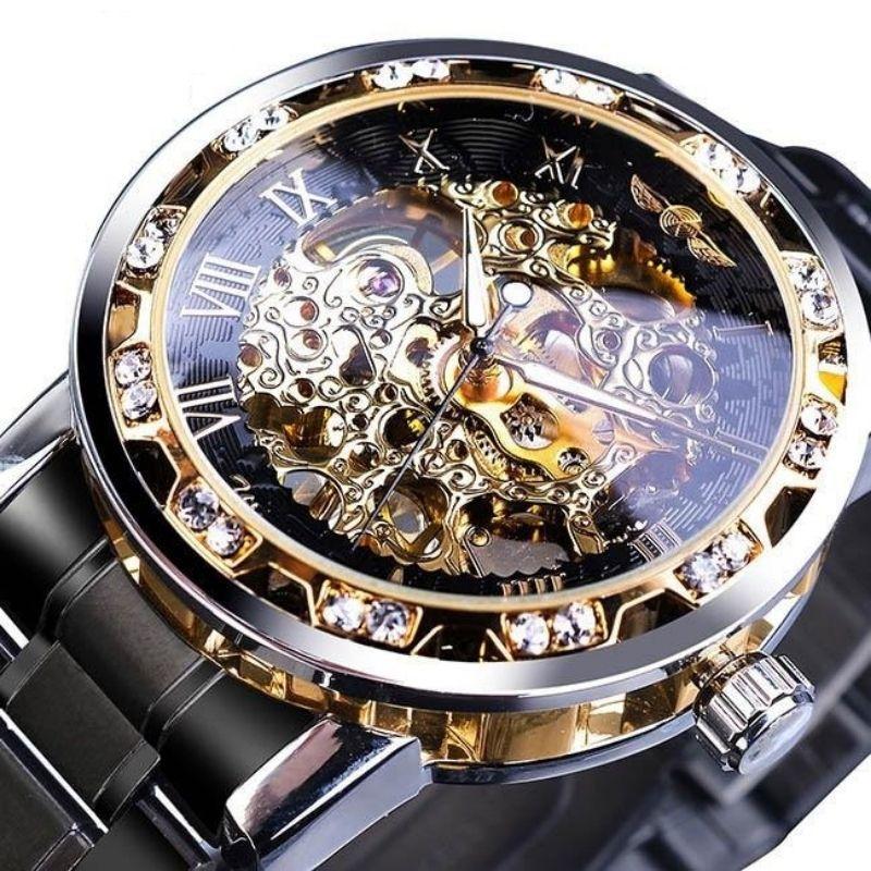 Montre haut de gamme style steampunk