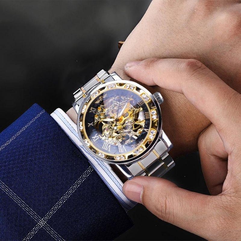 Montre luxueuse de style steampunk