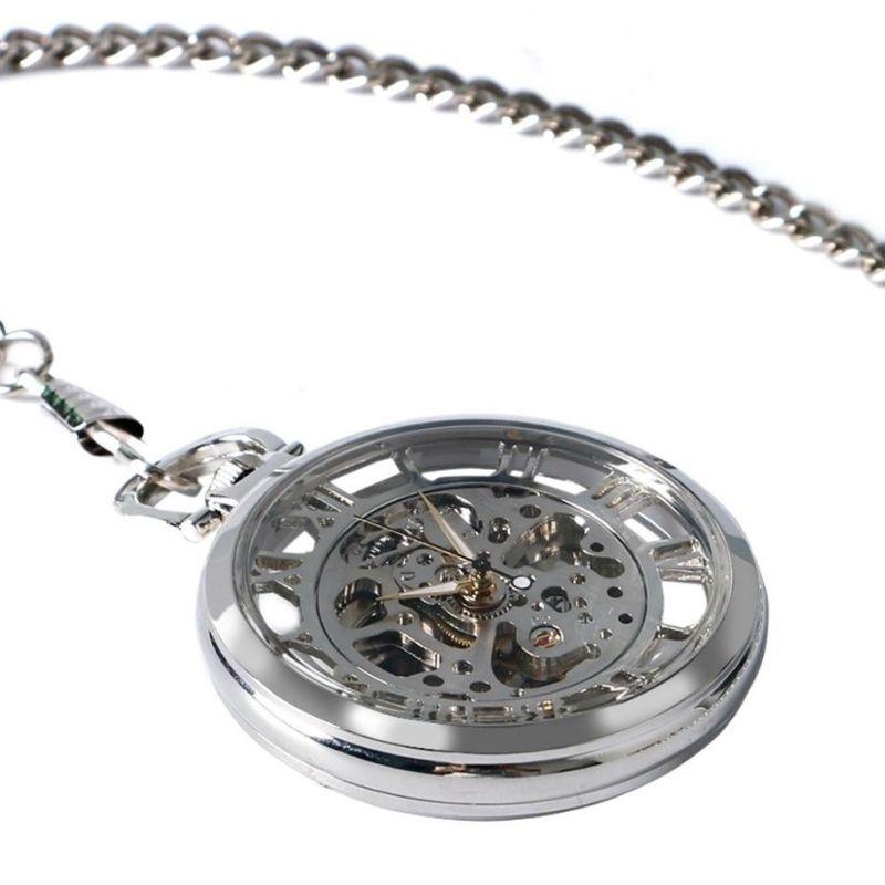 Montre manuelle de poche à remontoir
