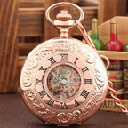 Montre mécanique à gousset pour femme