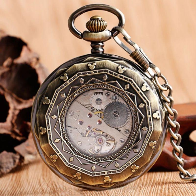 Montre mécanique de poche savonnette