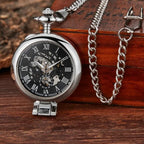 Montre mécanique de poche style steampunk