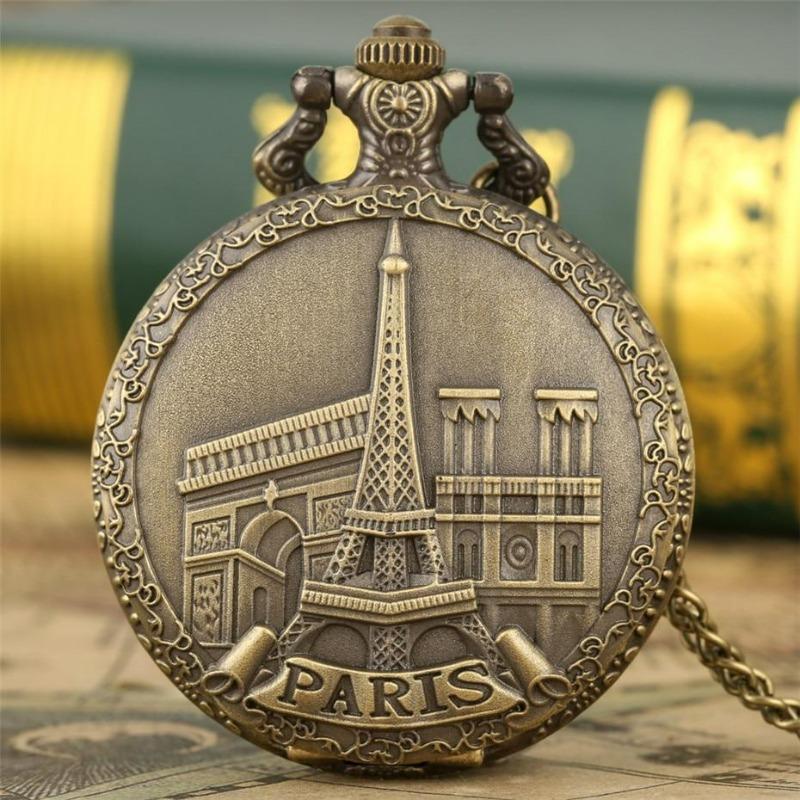 Montre parisienne steampunk de poche