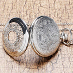 Montre pendentif à gousset femme argent