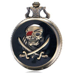 Montre pirate à gousset style steampunk
