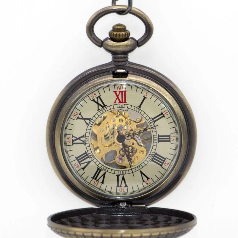 Montre Pocket Watch de style steampunk à gousset
