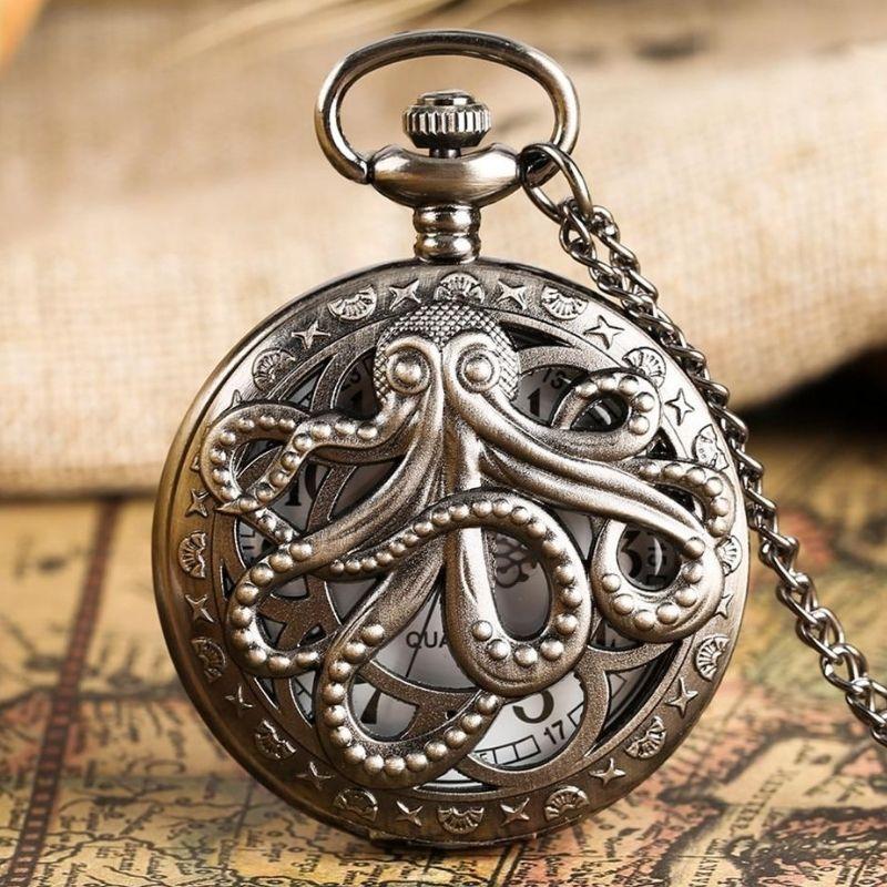 Montre poulpe au format gousset
