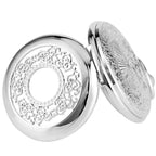 Montre pour femme gousset pendentif argent