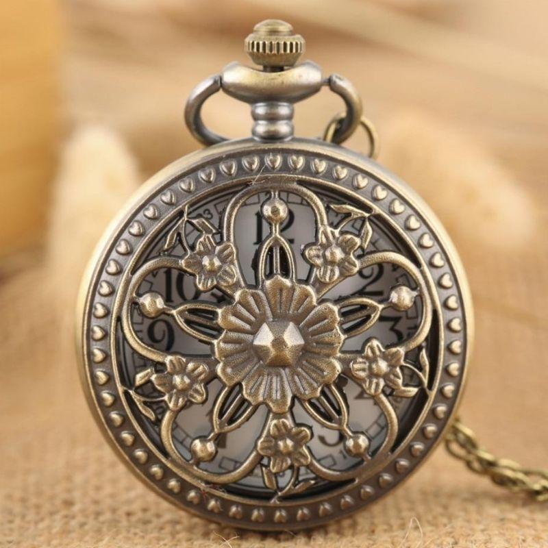 Montre pour femme style vintage à gousset