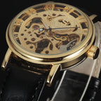 Montre pour homme au mécanisme squelette
