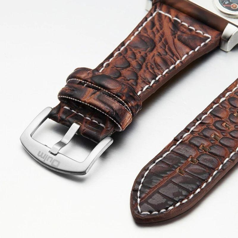Montre pour homme boussole d'inspiration steampunk