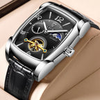 Montre pour homme de luxe rectangulaire