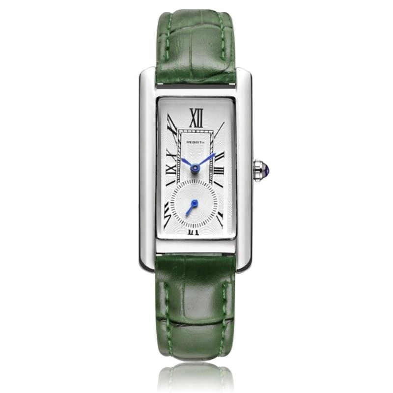 Montre rectangulaire femme à l’esprit vintage