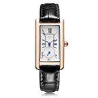 Montre rectangulaire vintage pour femme