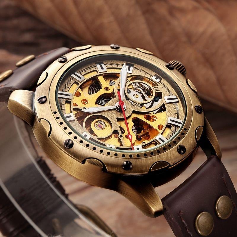 Montre rouage façon steampunk