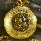 Montre savonnette à gousset finition or