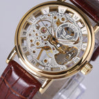 Montre skeleton masculine