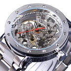 Montre squelette automatique pour homme