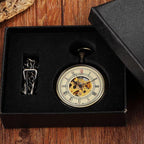 Montre steampunk à gousset pour poche