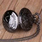 Montre steampunk à gousset style poker