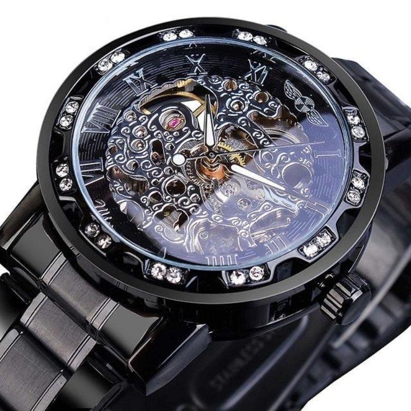 Montre steampunk au design luxueux
