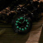 Montre steampunk de poche aux chiffres arabes