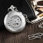 Montre steampunk de poche thème solaire