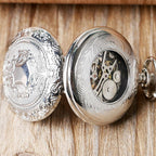 Montre steampunk de poche type Full Hunter