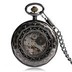 Montre steampunk de poche type savonnette