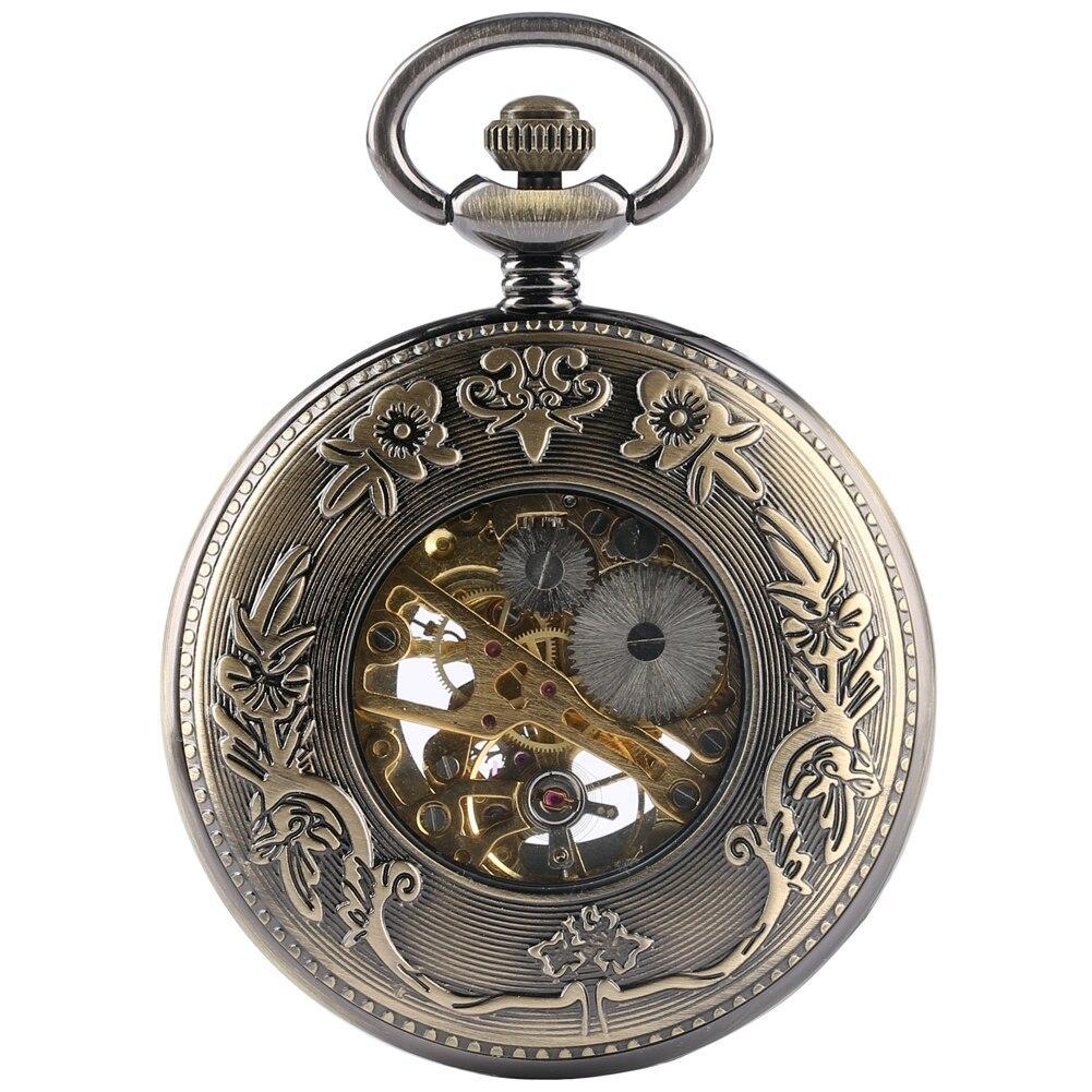 Montre steampunk de poche vintage