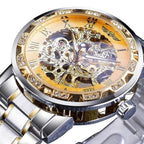 Montre steampunk luxueuse
