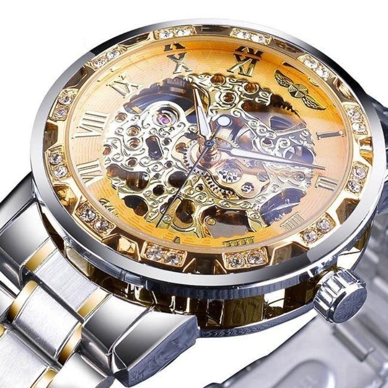 Montre steampunk luxueuse
