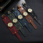 Montre steampunk montée sur bracelet