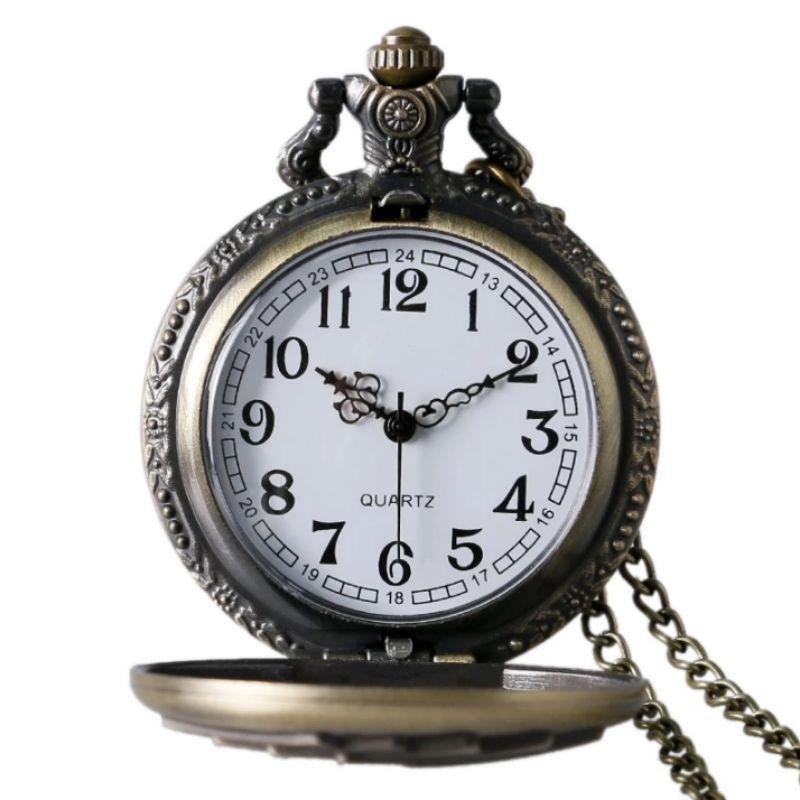 Montre style steampunk pour poche thème poker
