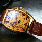Montre vintage rectangulaire masculine