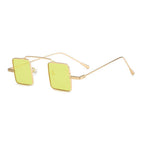 Monture solaire carrée vintage de style steampunk