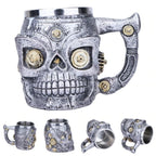 Mug à l’esthétique steampunk