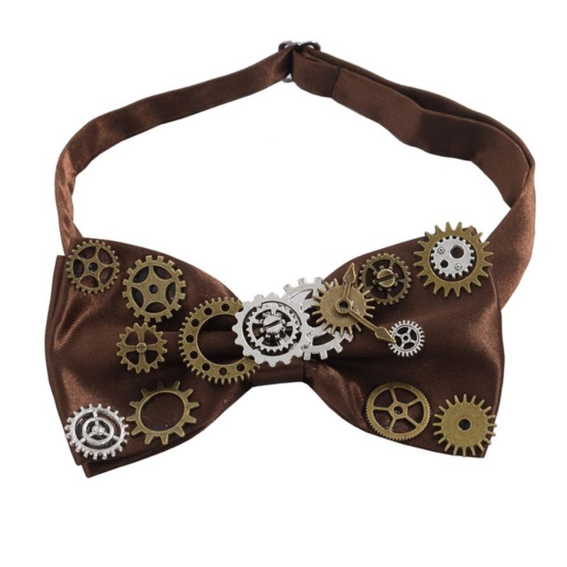 Nœud papillon tendance steampunk