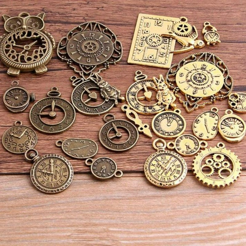 Ornement breloque au style steampunk