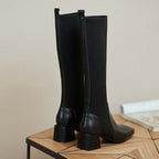 Paire de bottes chaussettes noires
