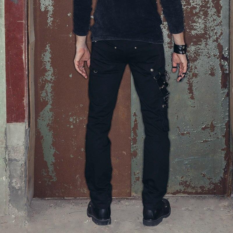 Pantalon à chaîne de style gothique steampunk