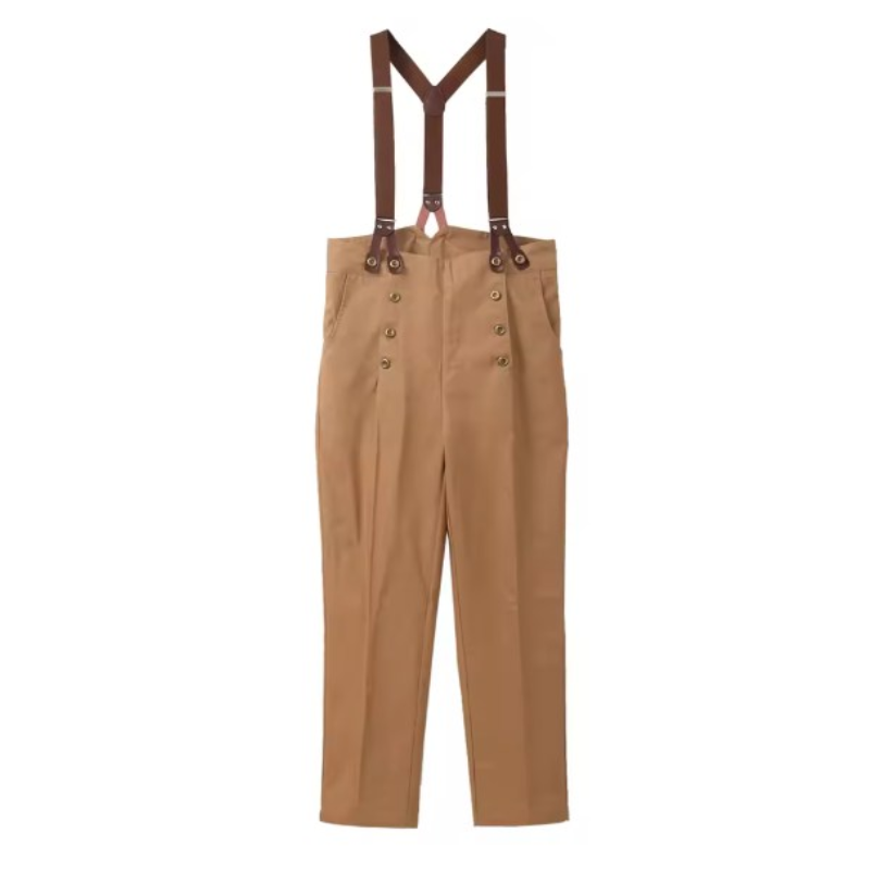 Pantalon à plis victorien pour homme