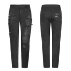 Pantalon au look punk