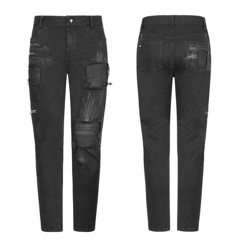 Pantalon au look punk