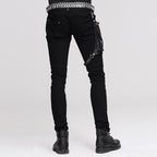 Pantalon au style gothique steampunk pour homme
