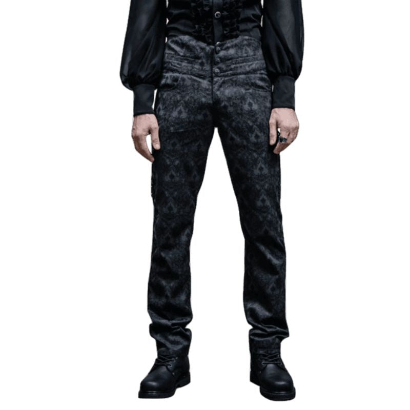 Pantalon au style gothique victorien