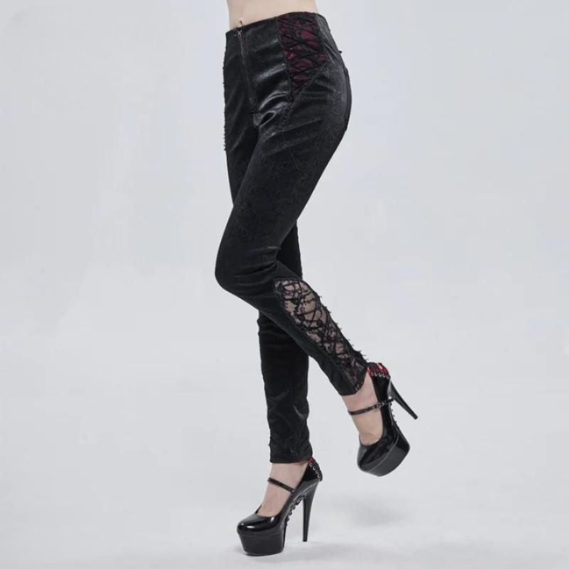 Pantalon d'inspiration gothique vintage